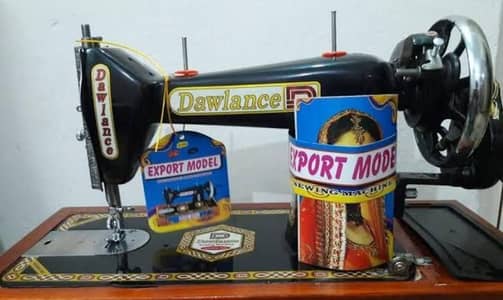 new dawlance sewing machine best condition 10/10
