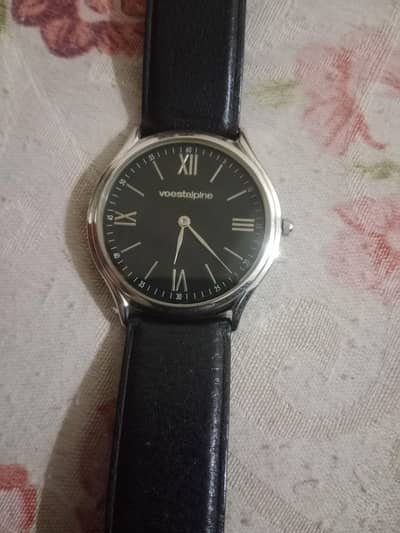 voestalpine watch worls slimest watch from Austria