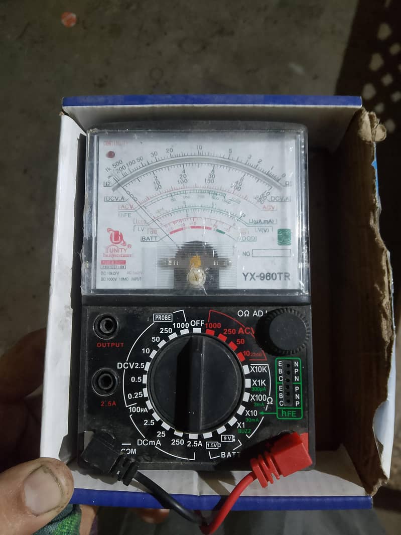 analog multimeter 0