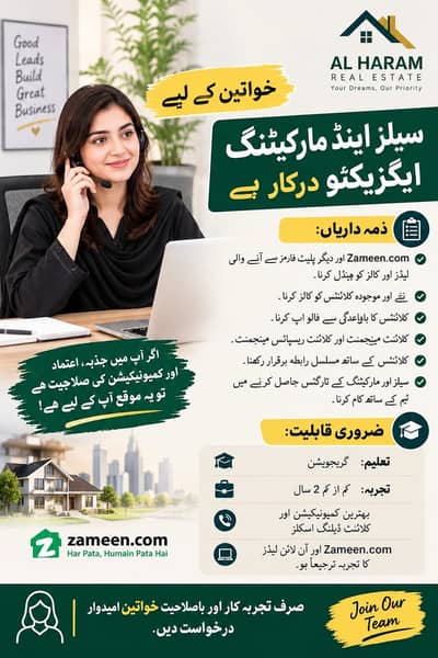 Customer representative Salary plus commission