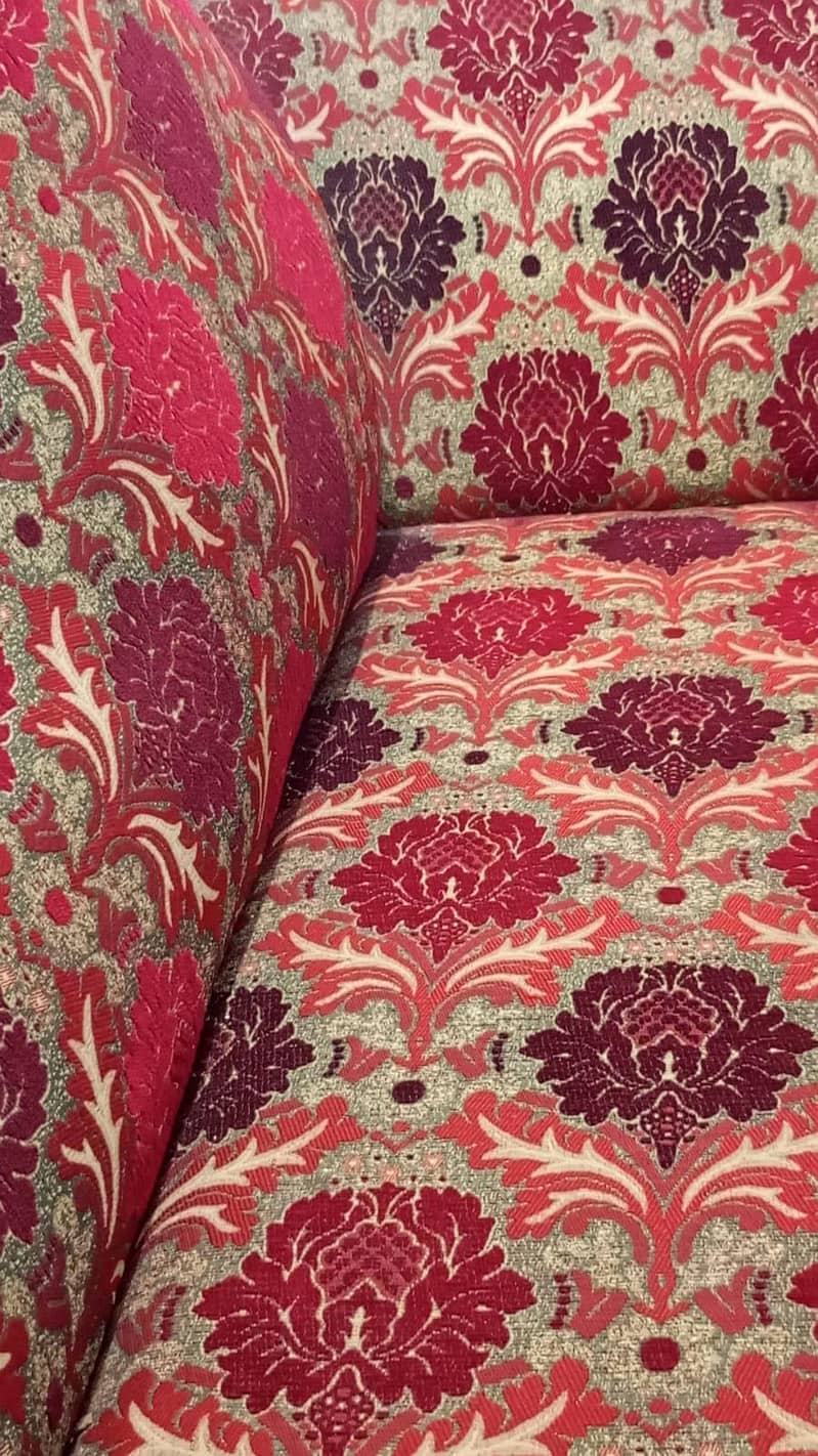 Dewan Sofa (2 Pieces) Solid Walnut Wood (Gilgit Made) 2