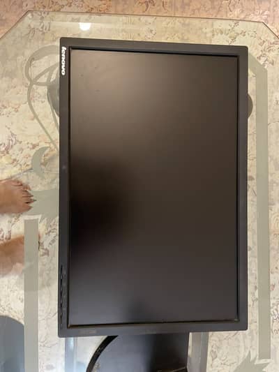 Lenovo monitors with stand good condition