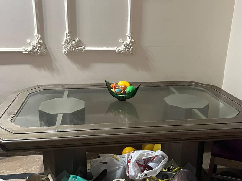 Dining table and Sofas set 1