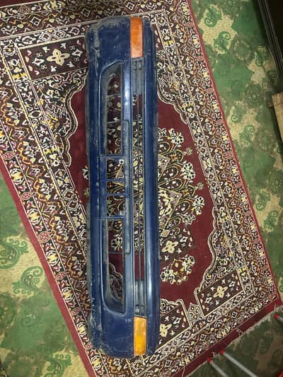Toyota corolla front bumper and headlights