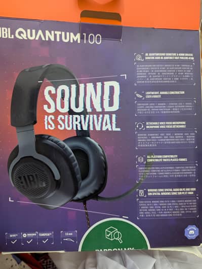 JBL Quantum 100 Gaming Headset Brand New
