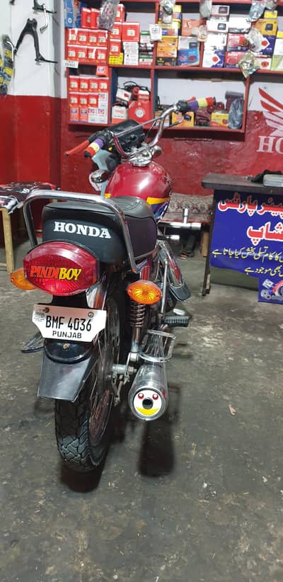 honda 125 all ok documents clear
