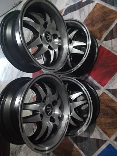 Imported Alloy Rims size 13 PCD 114  03428273343