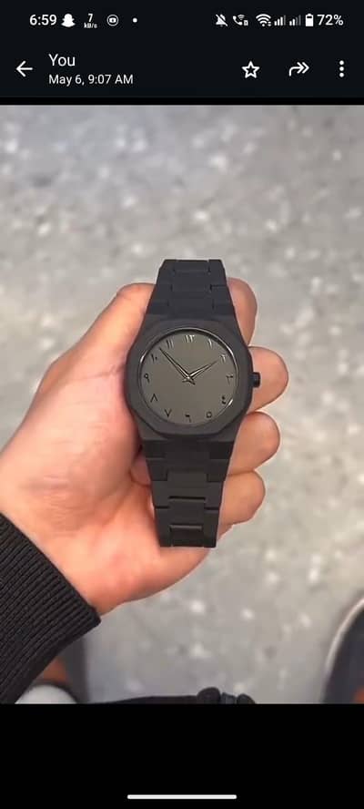 Mans Aura watch