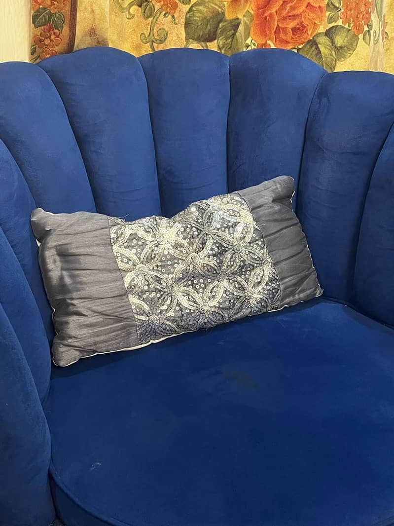 Coffee Sofas | Royal Blue Colour 4