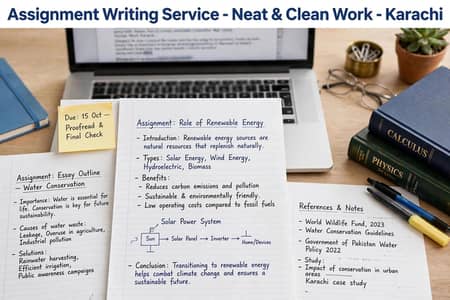 assignment writing service Karachi school college s