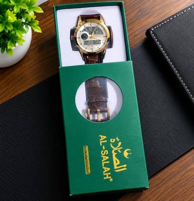 Al-Salah Premium Digital Watch dual time watch ⌚ cash on delivery