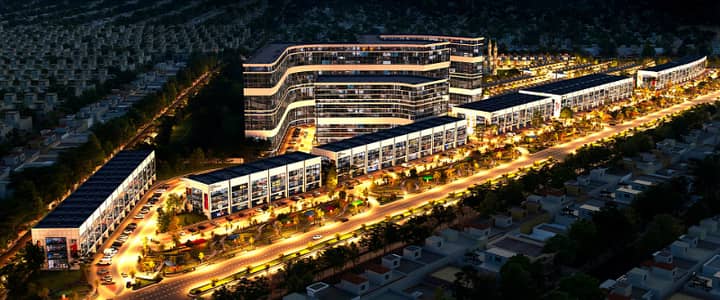 Coorporate Office For Sale On 36 Months Easy Instalment Plan, Booking In Just 817,500 PKR Located In Union Living Soceity Facing Canal Road