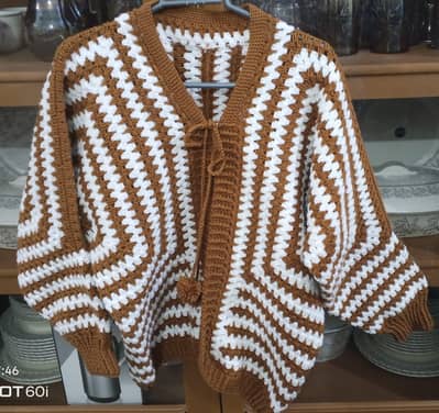 Hand made full sleeve sweater