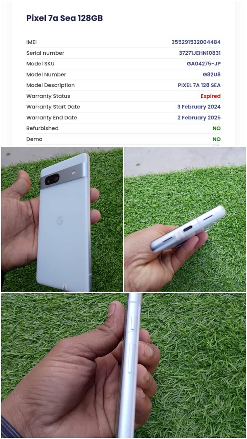 Google Pixel 7a 0