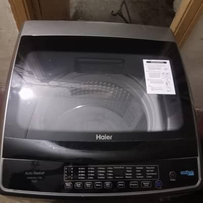 Haier hwm 150 1708 15kg model fully automatic machine just 2 days used