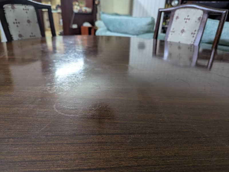 Premium solid sheesham wood dining table 2