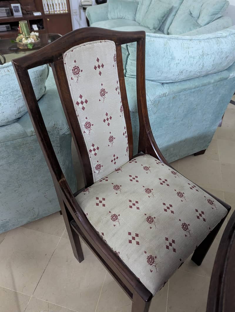 Premium solid sheesham wood dining table 5