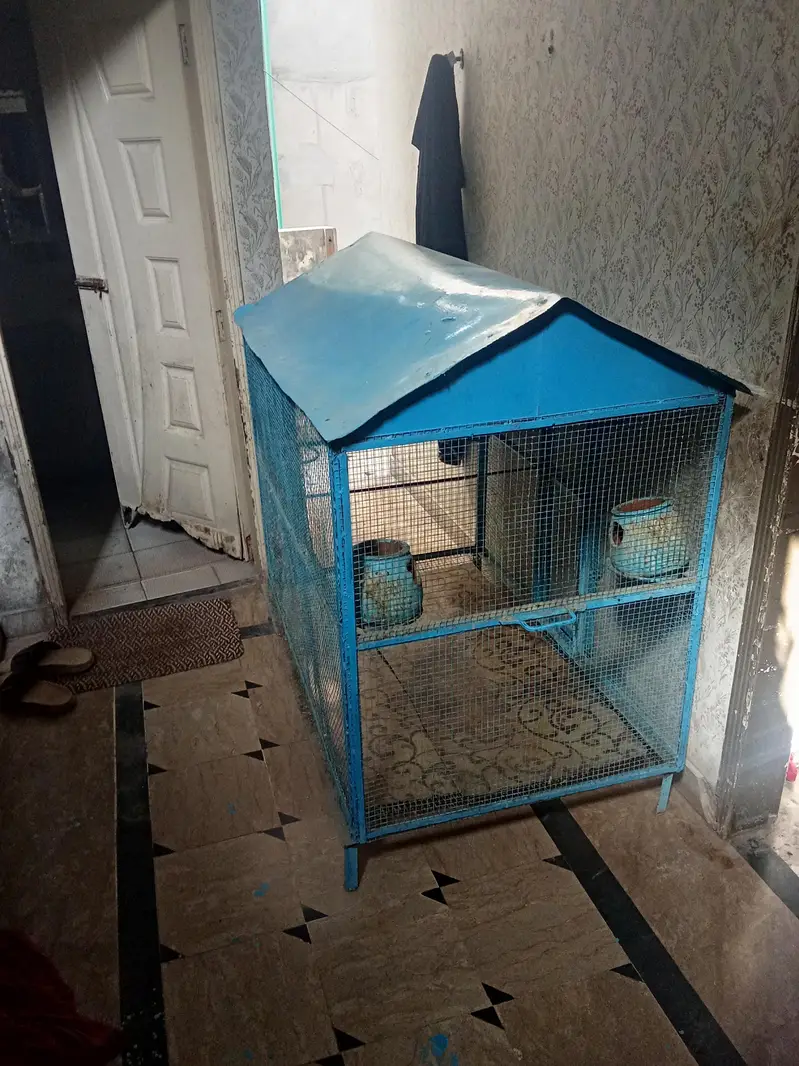 big size iron cage for sale condition all ok — photo 2
