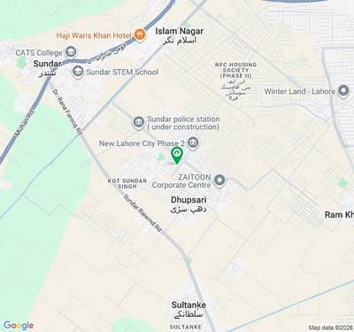 5-MARLA BUILDER LOCATION ON GROUND POSSESSION PLOT ANALIABLE FOR SALE IN NEW LAHORE CITY PHASE2
