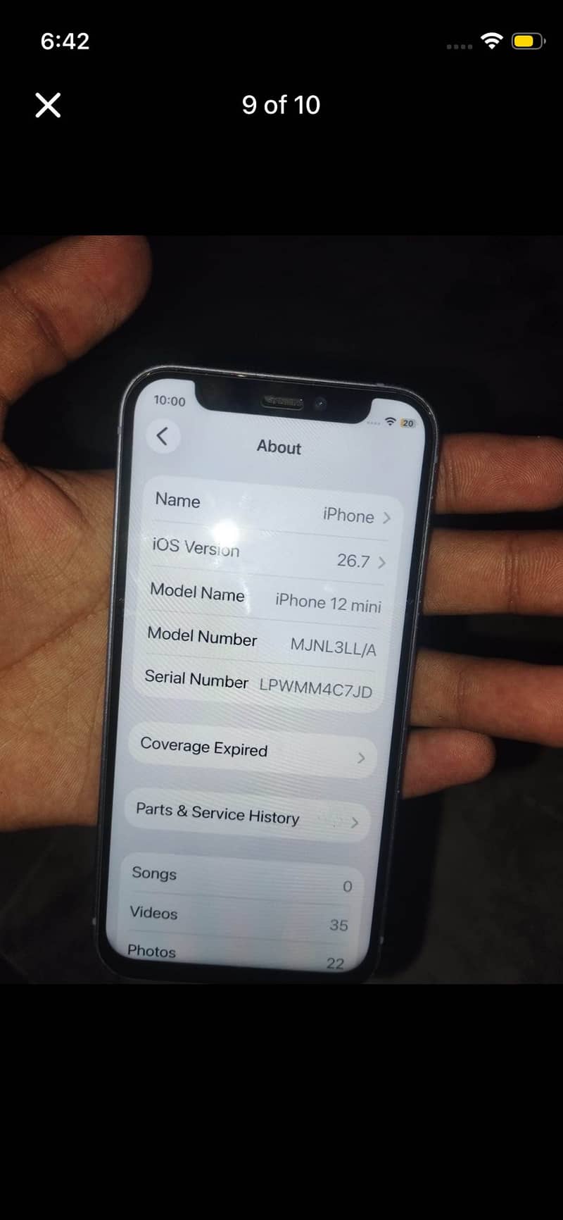 Apple iPhone 12 mini exchange possibly 4