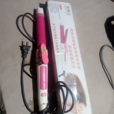 2 in 1 hair straightener and roller