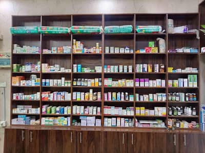 Running Medical Store Set-Up For Sale