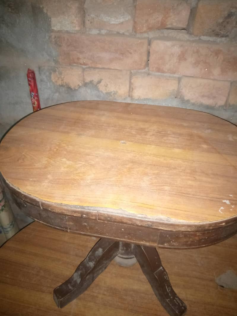 aik bari table 2 choti table 1