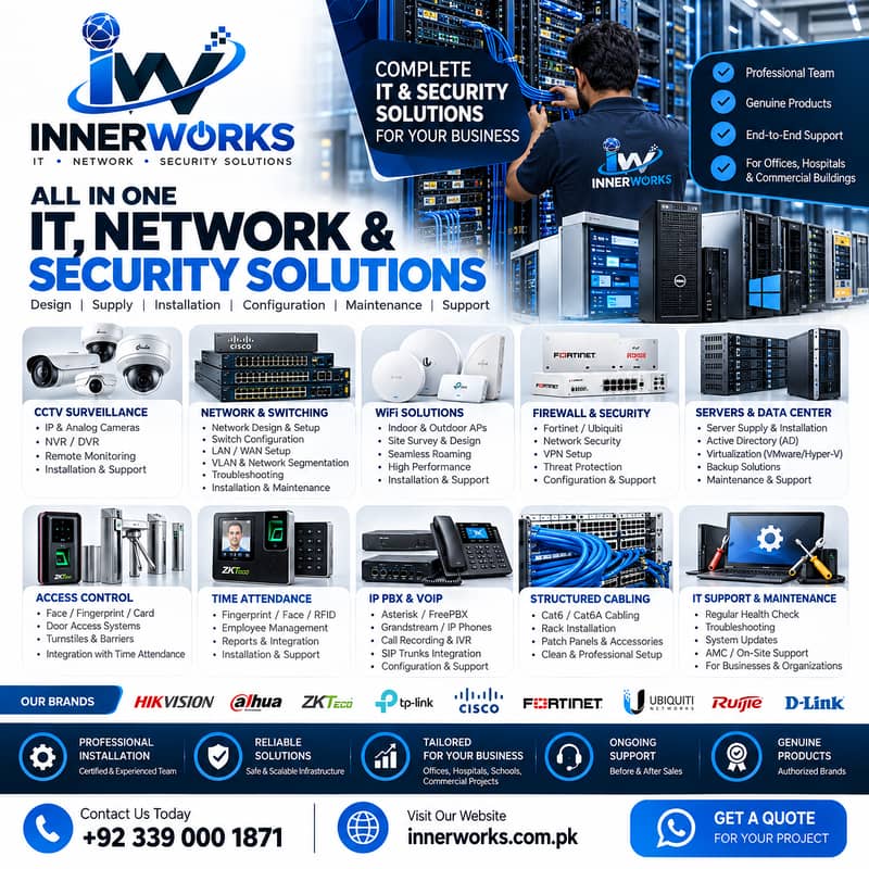 Network & Server Installation | Switch Configuration | IT Support 0