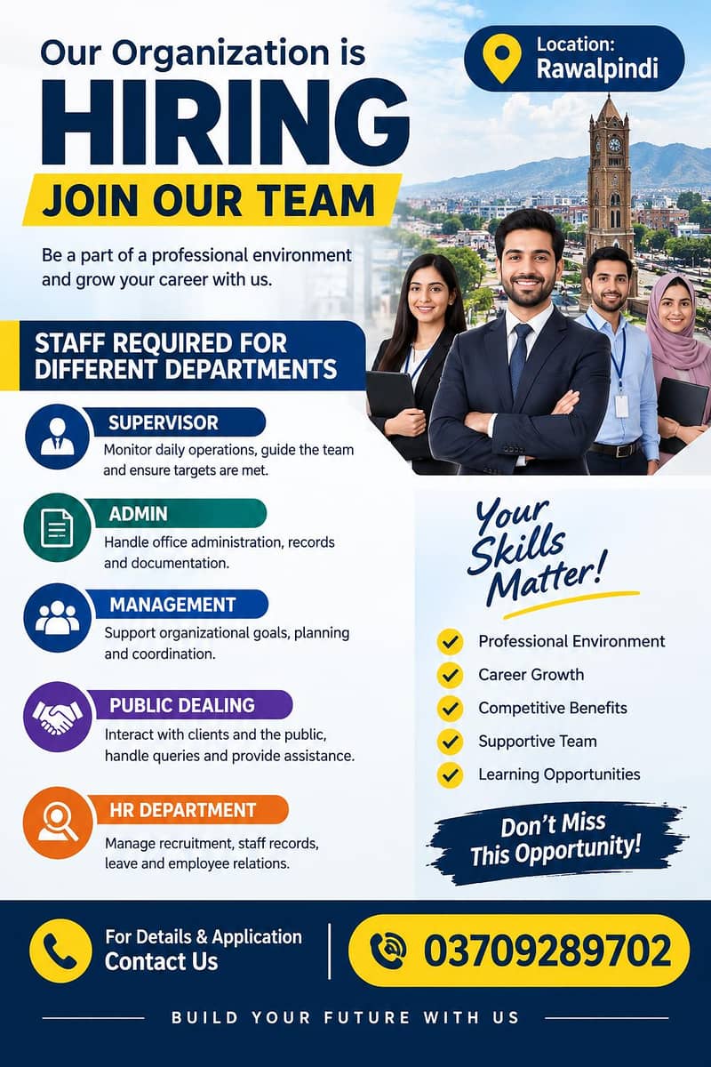 Required Staff Male/Female 0