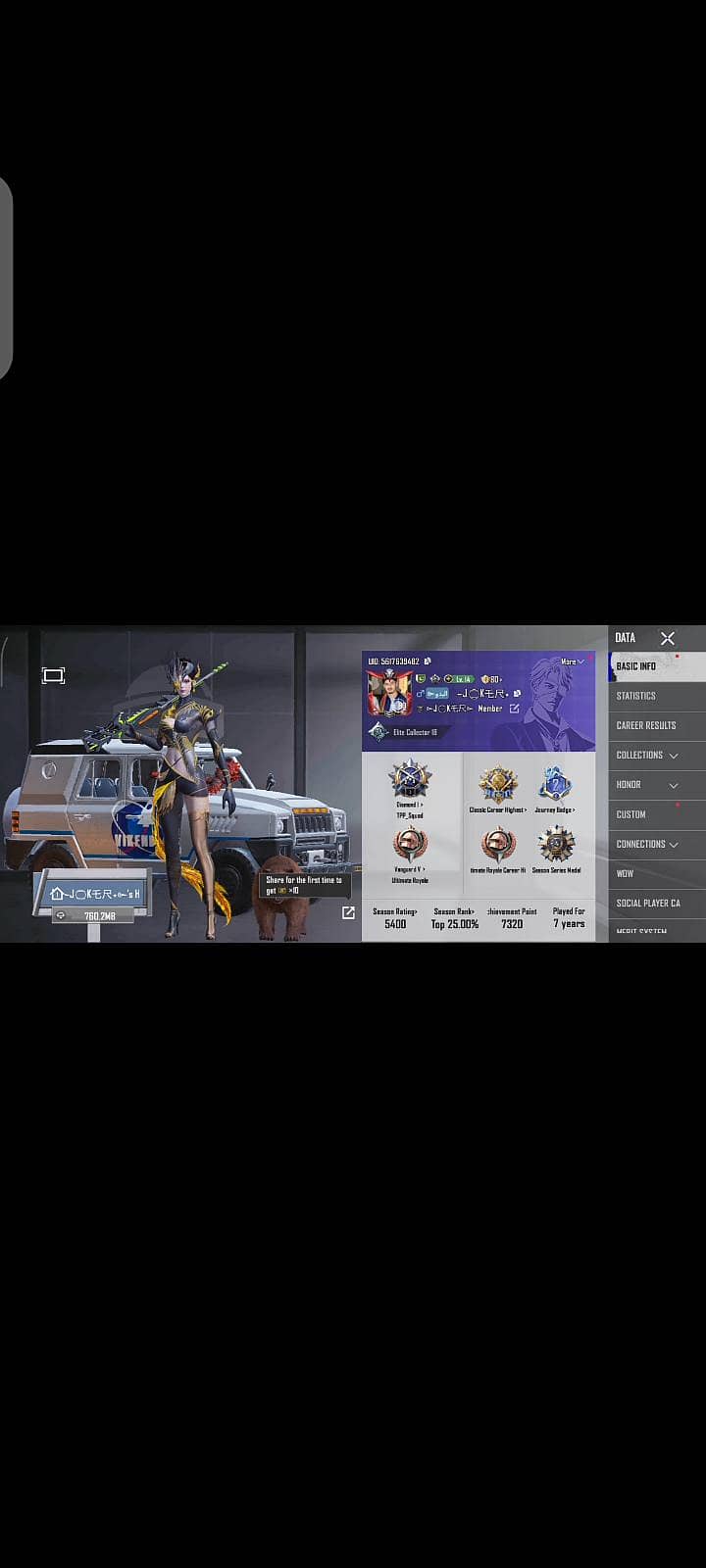 Id level 80 collection leval 58 2
