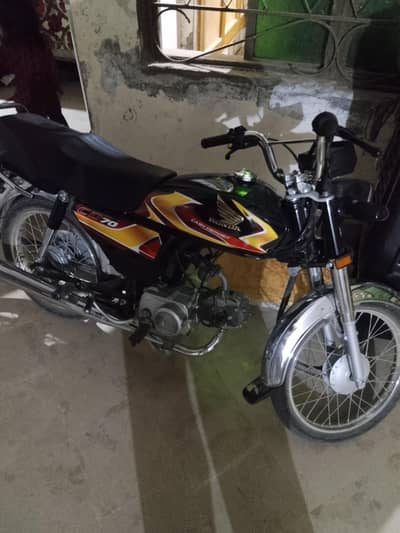 Honda CD 70 for sale complete original 1 hand used model 2025/26