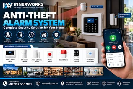  Anti-Theft Alarm System | Home, Office & Business Security