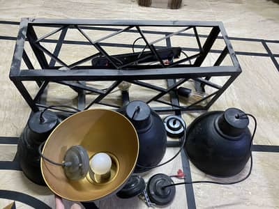 Hanging lights and just like central light for sale