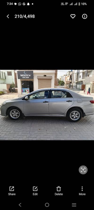 Toyota Corolla GLI 2010