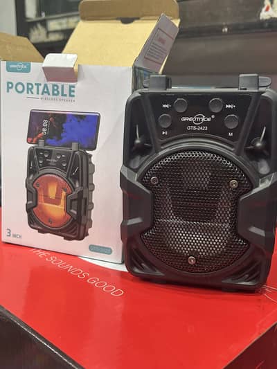 KTS 2423 3 inch bluetooth speaker