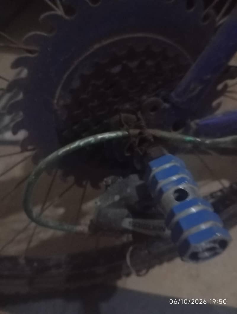 Blue bicycle 2