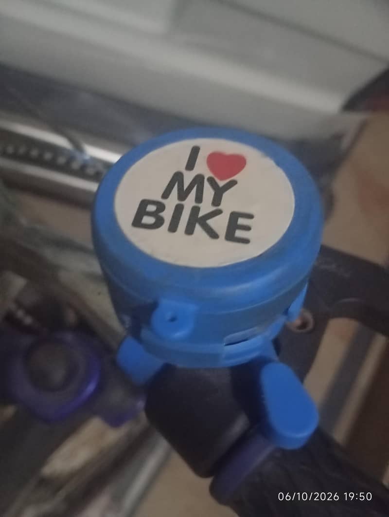 Blue bicycle 3