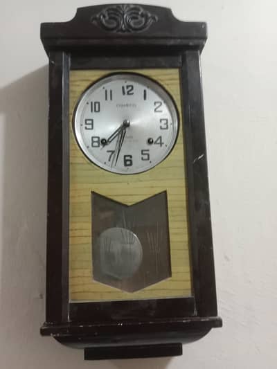 antique wall clock since 1970