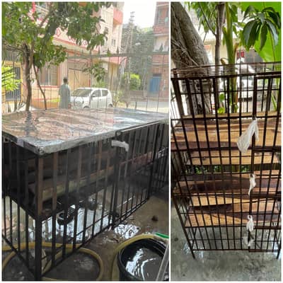 2 big Pinjra For new sale Chicken Business