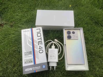 Infinix Note 40.12+256 GB PTA Approved All Good