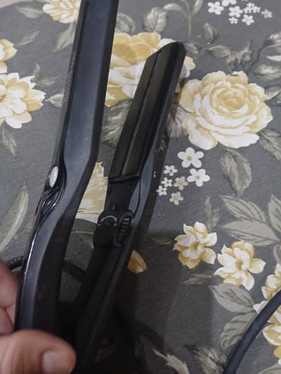 Hair straightener and hair dryer