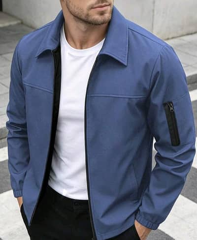 Zipper Long Sleeve Fashion Jacket