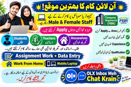 Full Time - Part Time - Home Base - Data Entry - Assignment Work