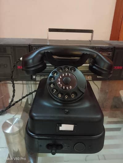vintage dialer telephone