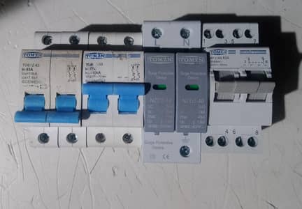 DC breakerz, Switch, SmDs with DP box for sOLar