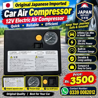 Car Tyre Inflator/ Air Pump
