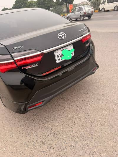 Toyota Corolla Altis 2021 black color low mileage 03145228988
