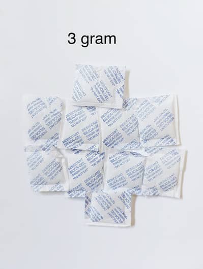 Silica gel moisture absorber