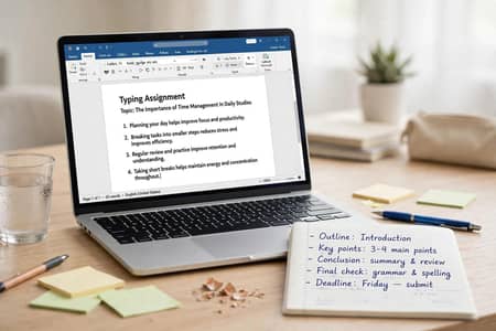 Assignment Typing and Ms words work in faislalabad fast service