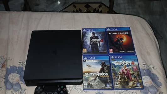 Ps4 slim & Games